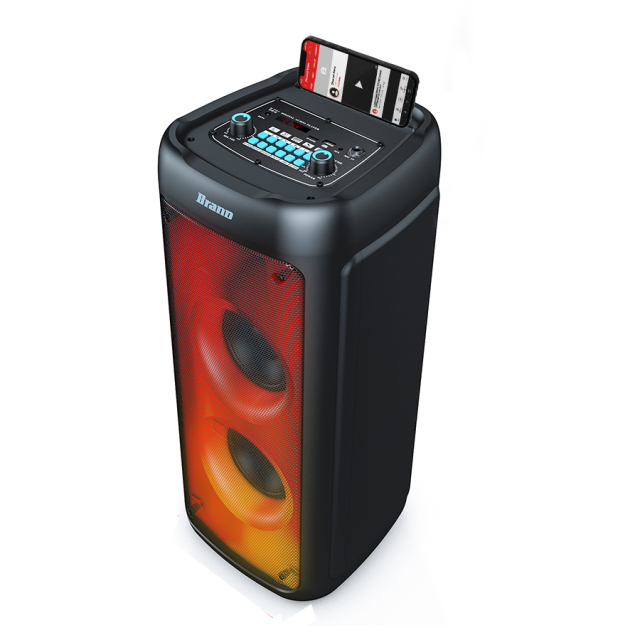 Professional audio equipment wireless karaoke speaker with mic and bluetooth