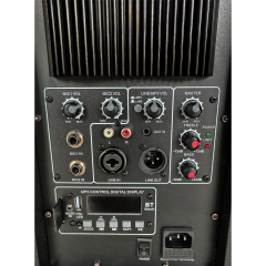 Longwind bluetooth 500W powered 15 dj build-in battery plastic active sound speakers