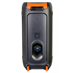 8 Inch battery trolley karaoke powered portable wireless stage speakers for sale