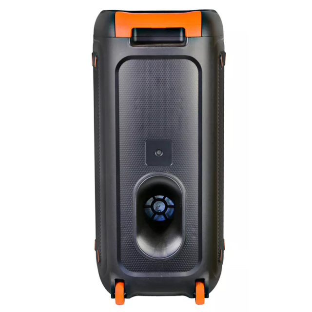 8 Inch battery trolley karaoke powered portable wireless stage speakers for sale