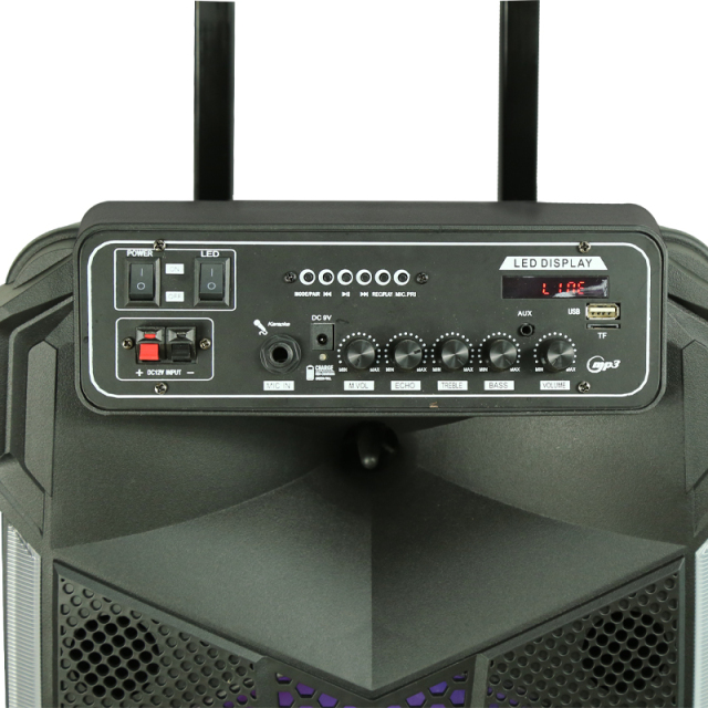 Single 12 15 Inch trolley party box speaker wheels