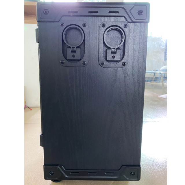 Portable 8 inch outdoor wireless speaker box with disco ball