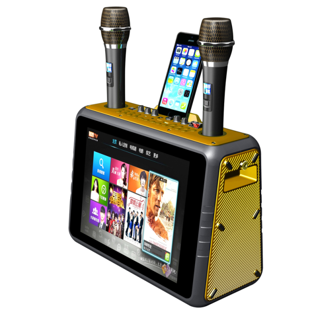 14.1 inch touch screen wifi speaker with Youtube,MP4 player