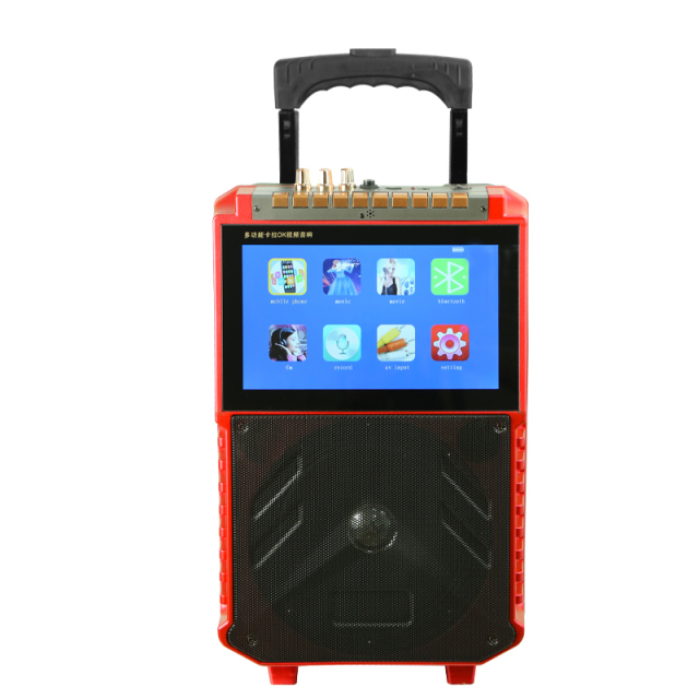 10 inch android lcd touch portable speaker with wifi function