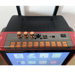 10 inch android lcd touch portable speaker with wifi function