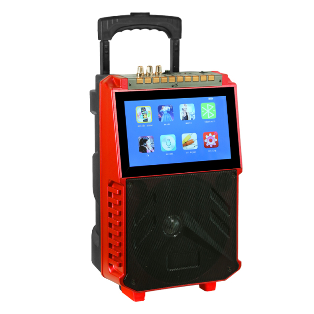 10 inch android lcd touch portable speaker with wifi function