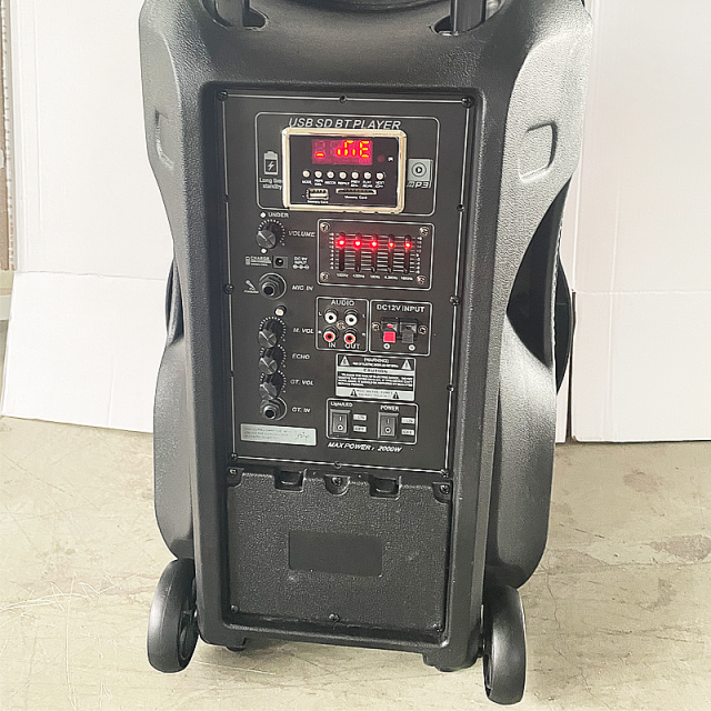 Power karaoke outdoor FM audio 40W speaker sound box