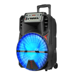 Professional 8" powered outdoor rechargeable active party stage speaker