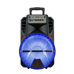 Professional 8" powered outdoor rechargeable active party stage speaker