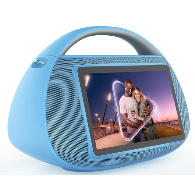 Karaoke speaker system professional audio video with 12.1 inch touch screen