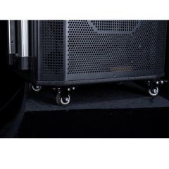 Wifi karaoke machine trolley speaker with touch screen