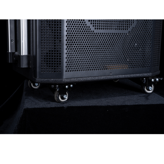 Wifi karaoke machine trolley speaker with touch screen