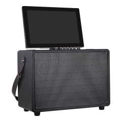 Smart karaoke speaker with 14.1 inch touch screen
