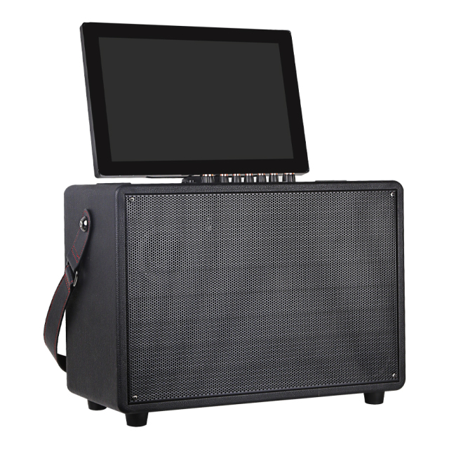 Smart karaoke speaker with 14.1 inch touch screen