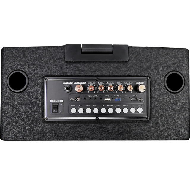 Smart karaoke speaker with 14.1 inch touch screen