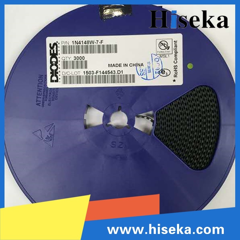 1N4148W-7-F  -  Diodes Incorporated  -  	 DIODE GEN PURP 100V 300MA SOD123