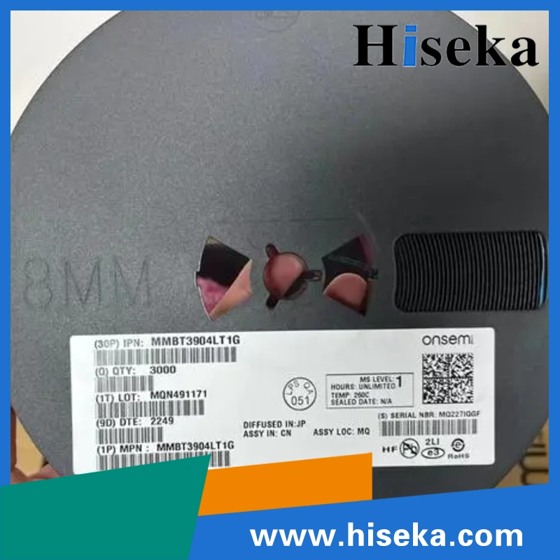SMMBT3904LT1G  -  onsemi  -  TRANS NPN 40V 0.2A SOT23-3