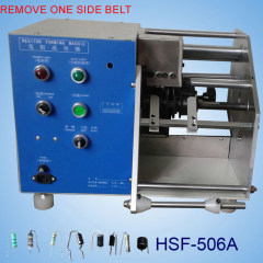 MM00021 506A Belt Taped Packing Resistor Cutting Forming Machine Automatic Diode Axial Lead Cutting Forming Machine Big Size 15mm Single Untape