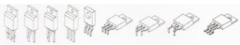 MM00003 850A Multi Tube MOS Tube Package Transistor Lead Cutting Forming Machine Shaping Machine