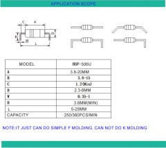 MM00020 506U Bulk Packing Resistor Cutting Forming Machine Automatic Loose diode axial lead cutting forming machine