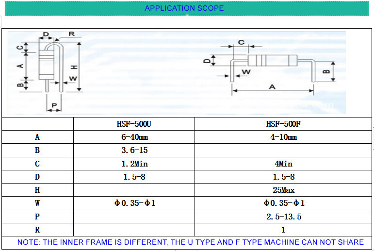 MM00014/MM00015 500 Model Manual Belt Taped Resistor Cutting Forming Machine U or F shape Belt Taped Resistor Molding Machine