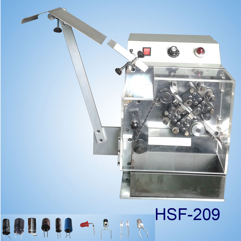 MM00033 209 Model Automatic Belt Type Radial Capacitor Lead Cutting Machine Cylindrical Capacitor Shaping Machine