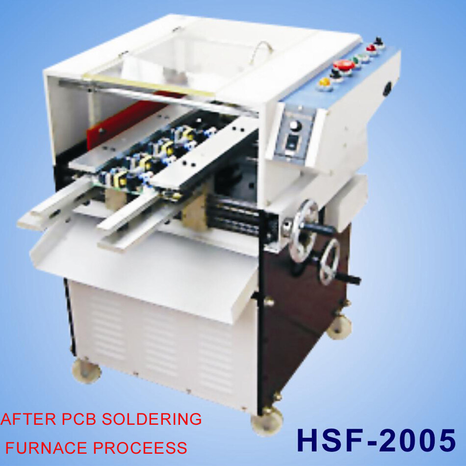 MM00051 HSF-2005 Automatic PCB Board Pin Cutting Cutter Machine Single Knife Type