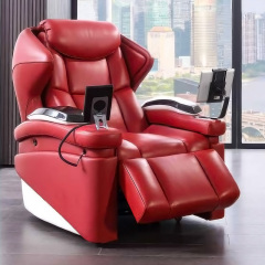 180 degree lie down 180 degree rotate cinema room luxury airplane toy mini 4g wireless wifi camera electric recliner sofa