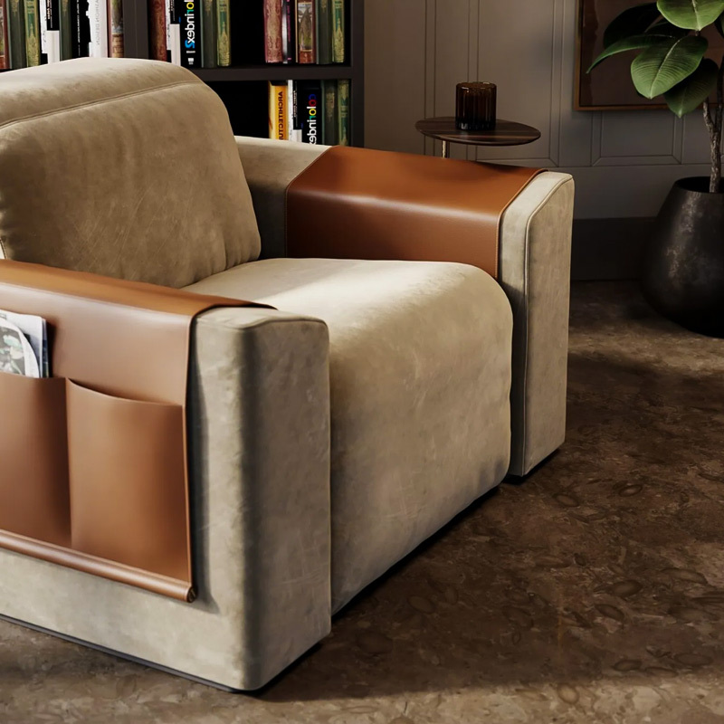velvet fabric  living room U shape electric reclining sofa matt leather headrest electric recliner living room furniture sofa