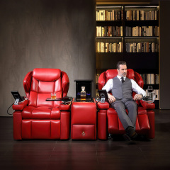 180 degree lie down 180 degree rotate cinema room luxury airplane toy mini 4g wireless wifi camera electric recliner sofa