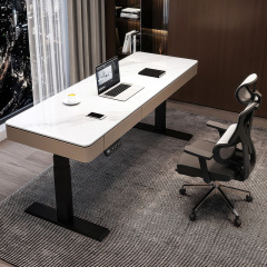Rock plate electric lifting desk He classmate intelligent computer desk standing desk home workbench study desk
