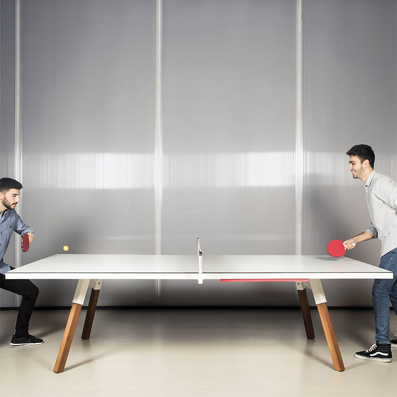 Simple modern desk staff office table tennis table Indoor standard home Italian entertainment furniture