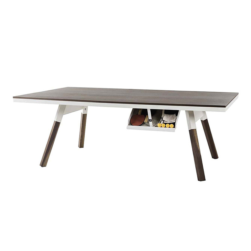 Simple modern desk staff office table tennis table Indoor standard home Italian entertainment furniture