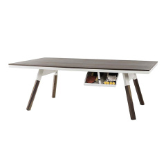 Simple modern desk staff office table tennis table Indoor standard home Italian entertainment furniture