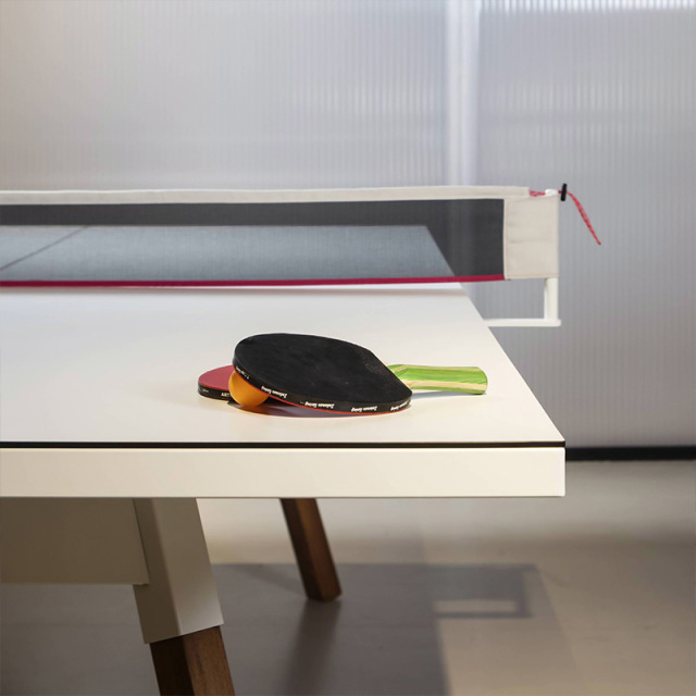 Simple modern desk staff office table tennis table Indoor standard home Italian entertainment furniture