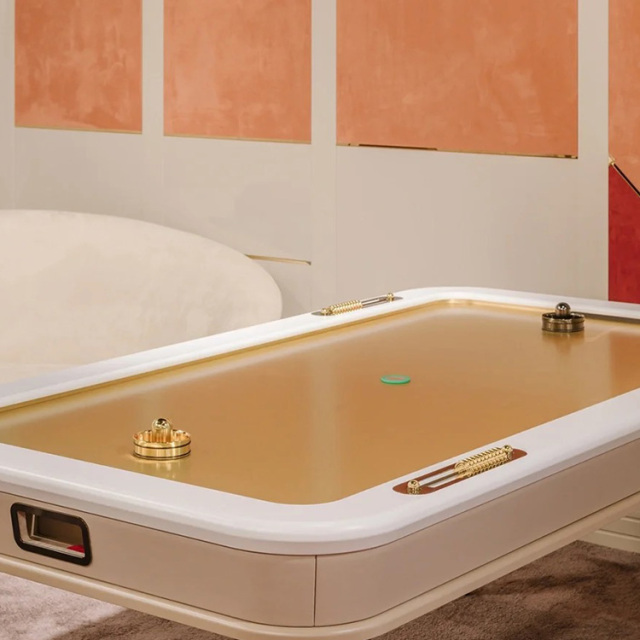 Ice hockey table puzzle home party table ice hockey air hockey table villa indoor home manufacturers direct sales