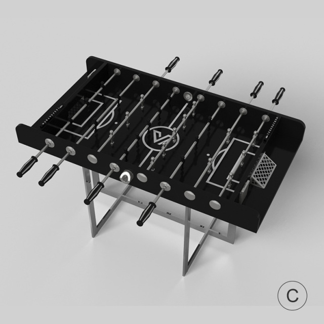 Standard table football machine 8-bar adult table football table indoor table football commercial entertainment two-player match
