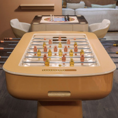 Standard 8-bar table football toy game table two versus parent-child entertainment interactive multiplayer manual battle