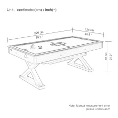 Standard scoring two-player ice hockey machine Adult children table ice hockey charging hover game table ice hockey table dining table