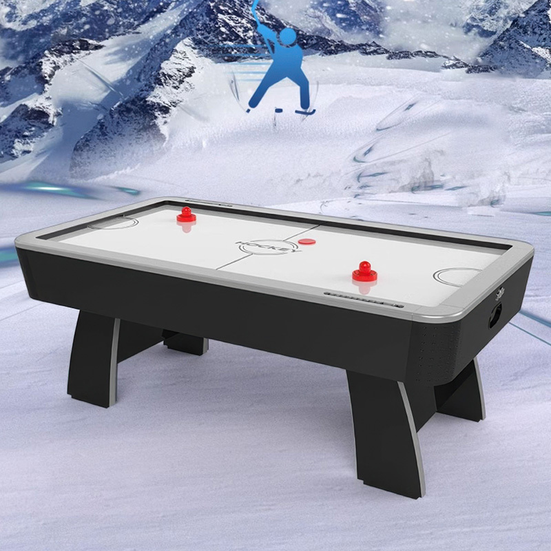 Standard scoring two-player ice hockey machine Adult children table ice hockey charging hover game table ice hockey table dining table