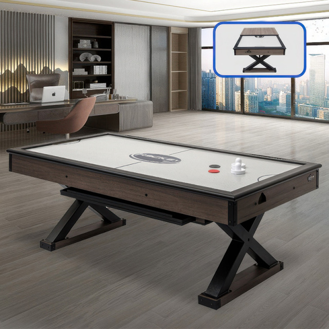 Standard scoring two-player ice hockey machine Adult children table ice hockey charging hover game table ice hockey table dining table
