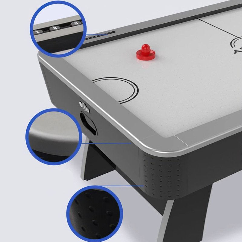 Standard scoring two-player ice hockey machine Adult children table ice hockey charging hover game table ice hockey table dining table