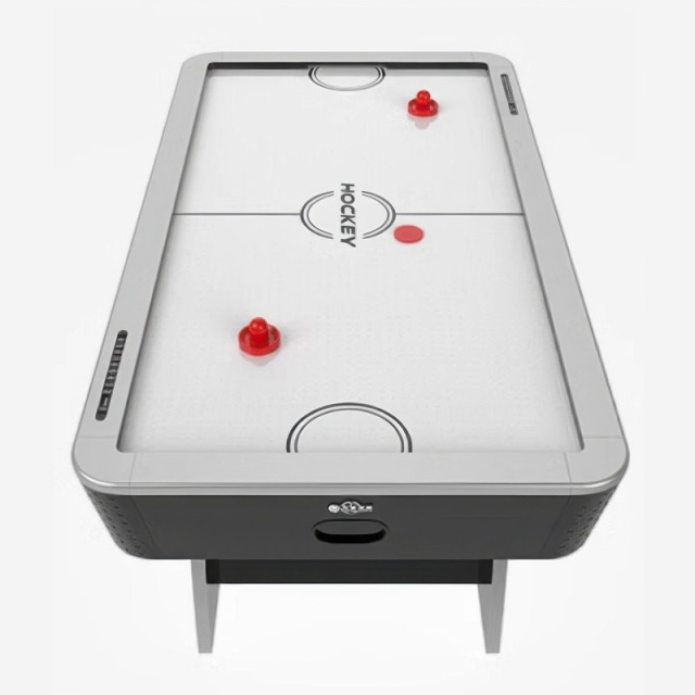 Standard scoring two-player ice hockey machine Adult children table ice hockey charging hover game table ice hockey table dining table