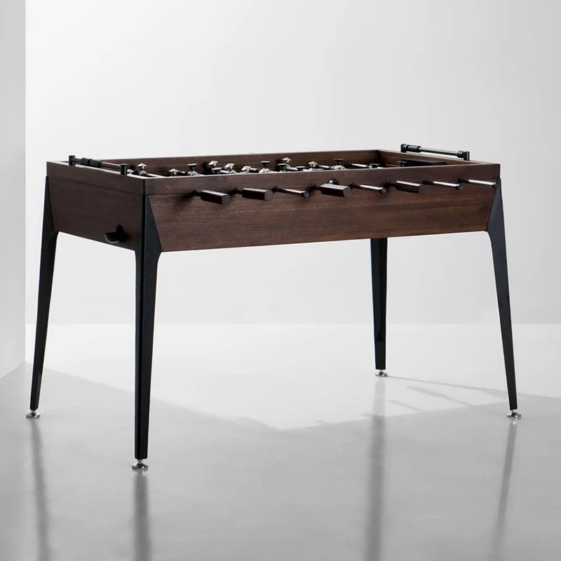 Solid wood table football two-player match parent-child interactive gathering table game Club clubhouse commercial table football table