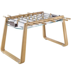 Italian table football table game adult 8-bar two-player battle table entertainment indoor glass table football table
