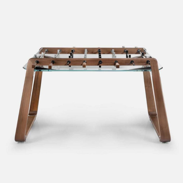 Italian light luxury table football luxury crystal glass football machine modern simple indoor club entertainment furniture