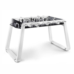Italian light luxury table football luxury crystal glass football machine modern simple indoor club entertainment furniture