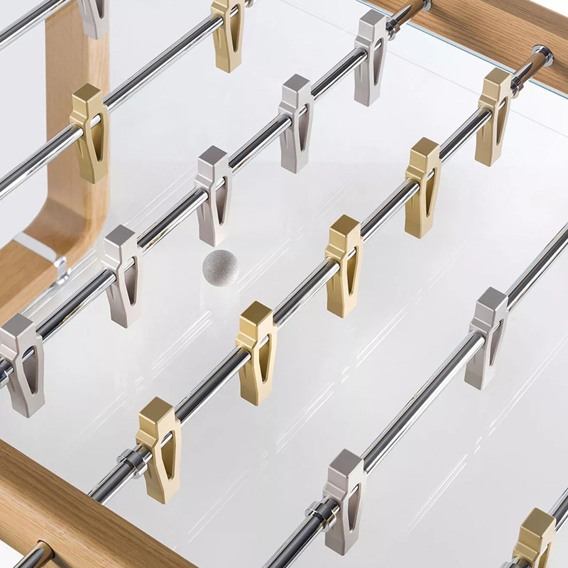Italian table football table game adult 8-bar two-player battle table entertainment indoor glass table football table