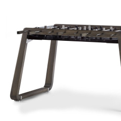 Italian light luxury table football luxury crystal glass football machine modern simple indoor club entertainment furniture