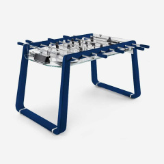 Italian light luxury table football luxury crystal glass football machine modern simple indoor club entertainment furniture